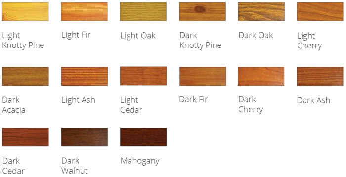 Retractable screen wood grain